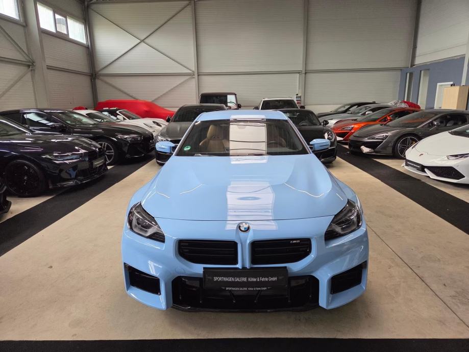 BMW M2 RUČNI MJENJAČ! ZANDVOORT BLAU VERNASCA KOŽA ACC H/K, fotografija 3