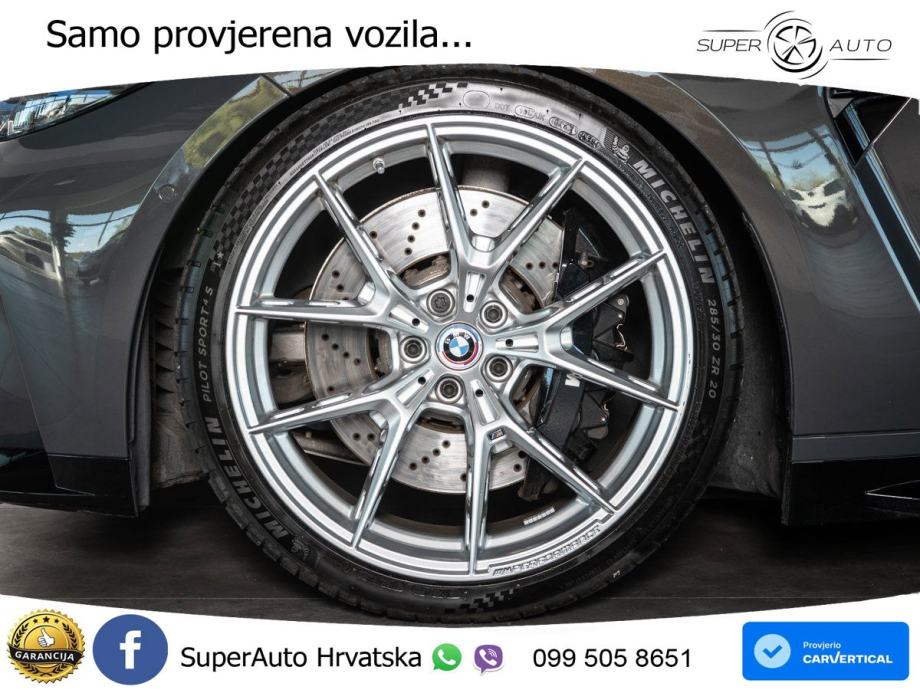 BMW M4 Competition 3.0 (510 KS) Steptronic LED+GR SJED+ACC, fotografija 4