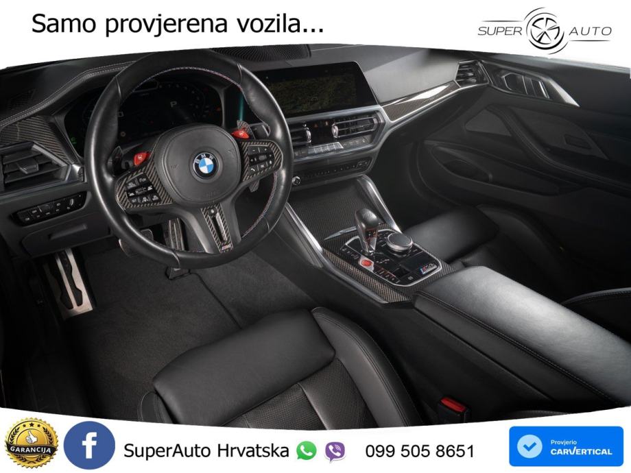 BMW M4 Competition 3.0 (510 KS) Steptronic LED+GR SJED+ACC, fotografija 9