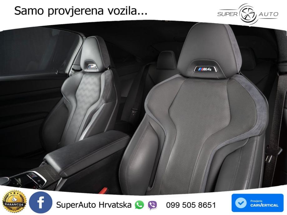 BMW M4 Competition 3.0 (510 KS) Steptronic LED+GR SJED+ACC, fotografija 10