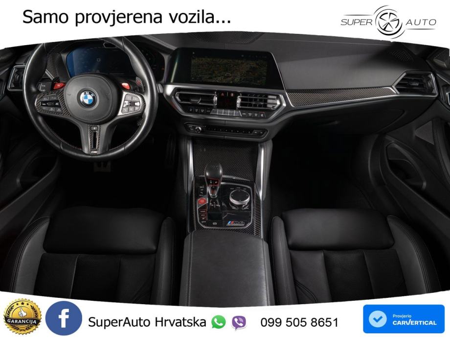 BMW M4 Competition 3.0 (510 KS) Steptronic LED+GR SJED+ACC, fotografija 12