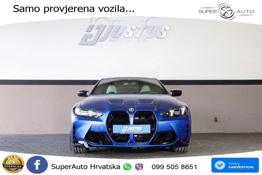 BMW M4 Competition 3.0 (510 KS) Steptronic, fotografija 2