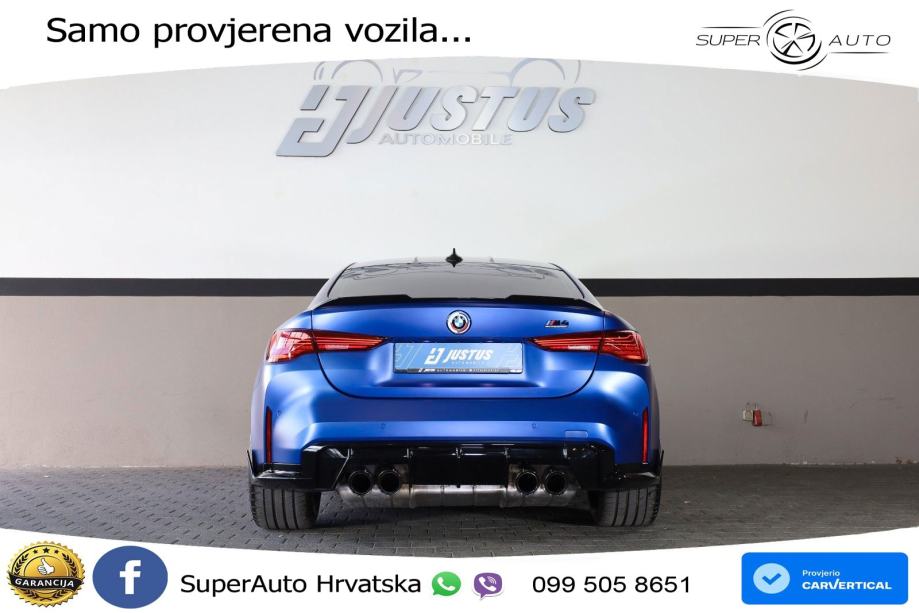 BMW M4 Competition 3.0 (510 KS) Steptronic, fotografija 5