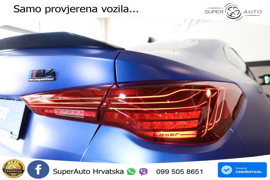 BMW M4 Competition 3.0 (510 KS) Steptronic, fotografija 7