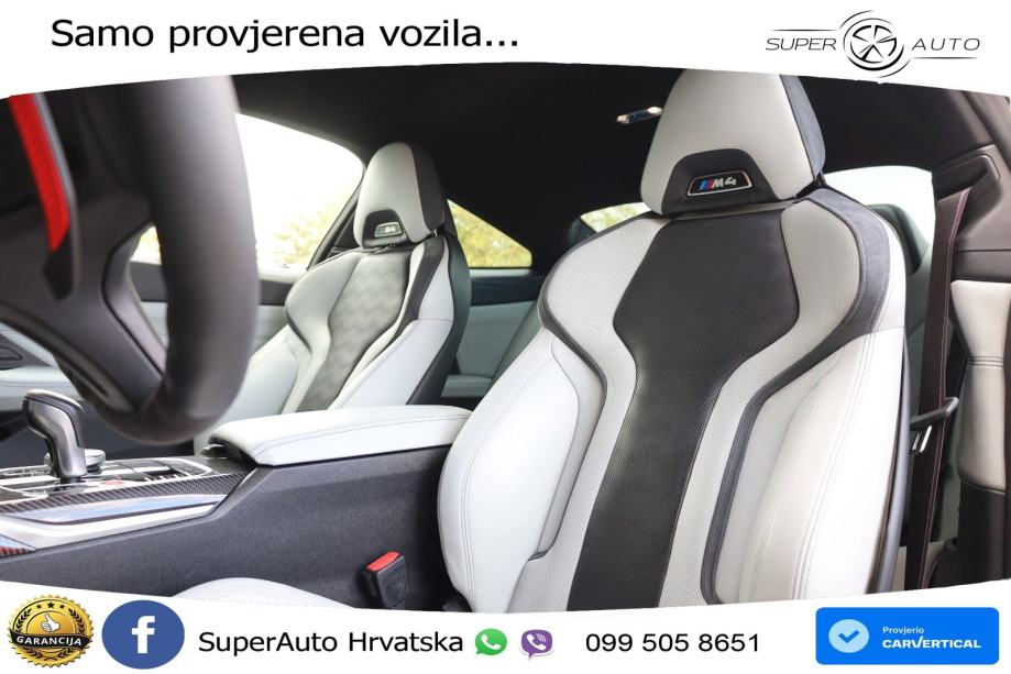 BMW M4 Competition 3.0 (510 KS) Steptronic, fotografija 11