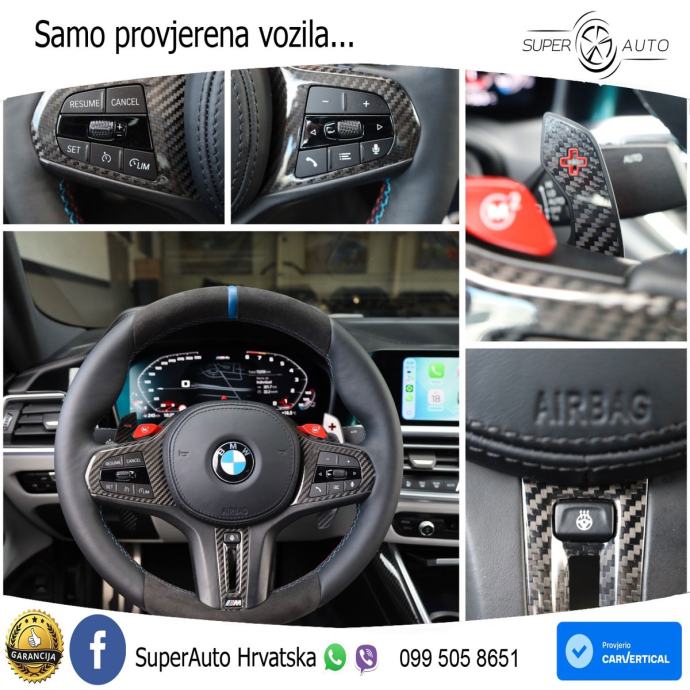 BMW M4 Competition 3.0 (510 KS) Steptronic, fotografija 12