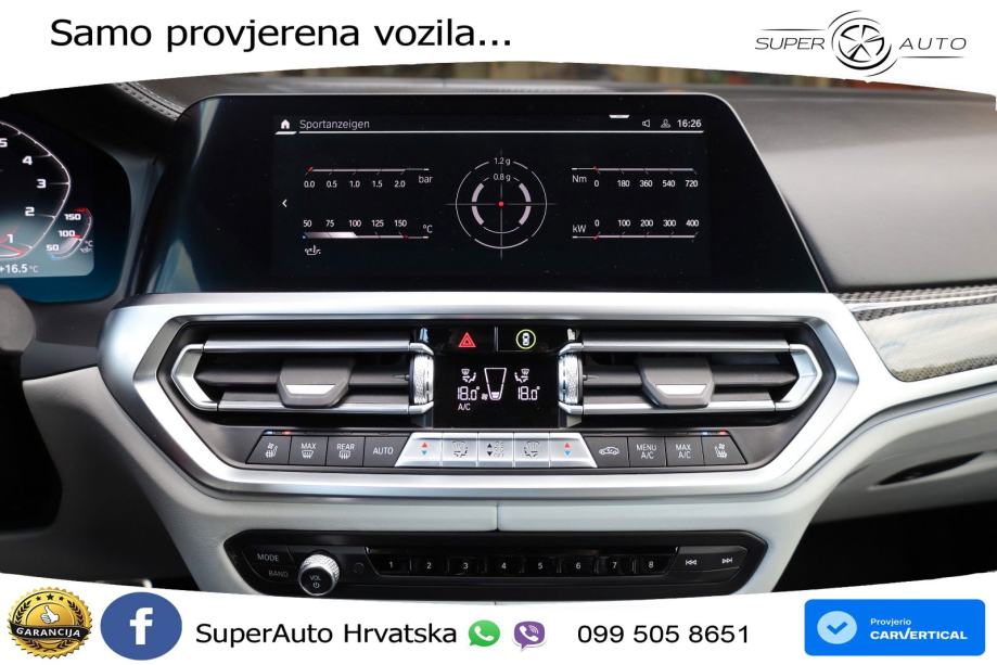 BMW M4 Competition 3.0 (510 KS) Steptronic, fotografija 14