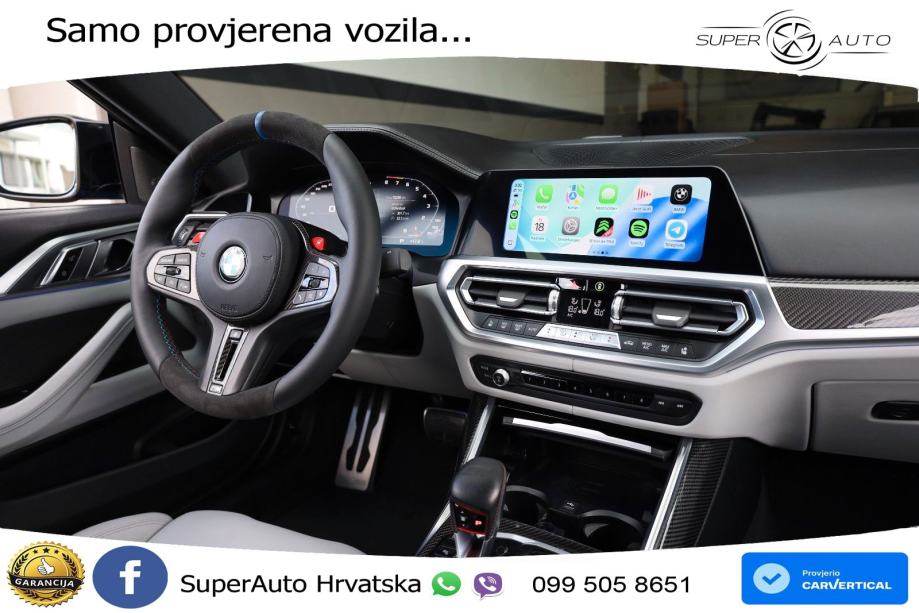 BMW M4 Competition 3.0 (510 KS) Steptronic, fotografija 18