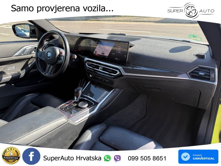 BMW M4 Competition 3.0 (510 KS) xDrive Steptronic, fotografija 15