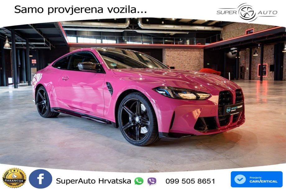 BMW M4 Competition 3.0 (530 KS) xDrive Steptronic LED+GR SJED+ACC, fotografija 3
