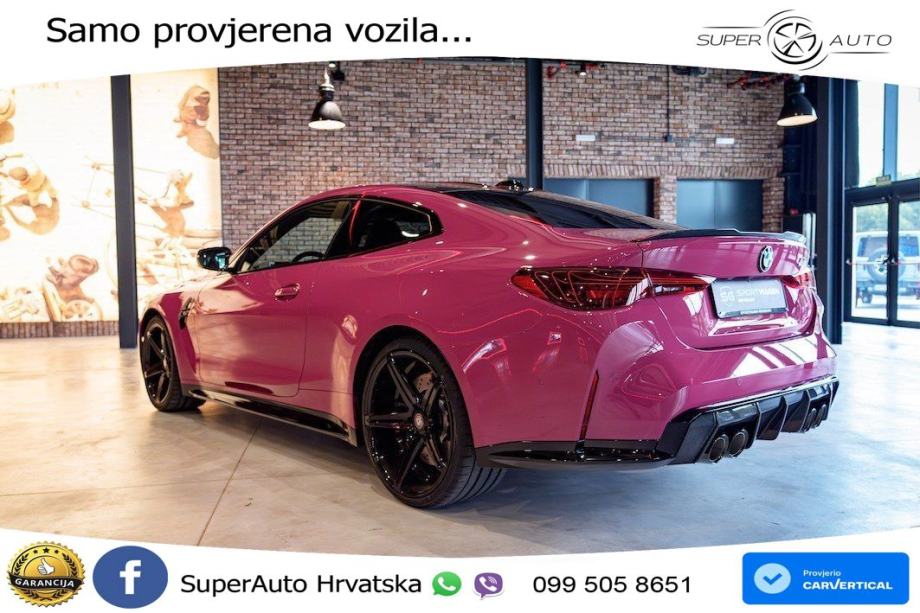 BMW M4 Competition 3.0 (530 KS) xDrive Steptronic LED+GR SJED+ACC, fotografija 7