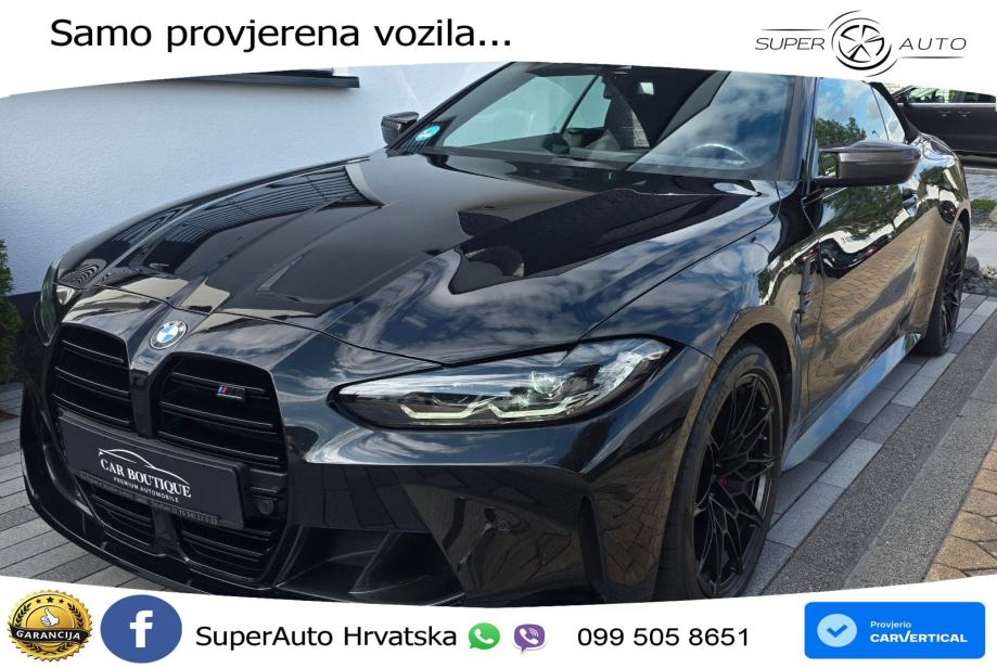 BMW M4 Convertible Competition 3.0 (510 KS) xDrive Steptronic LED+GR S, fotografija 4