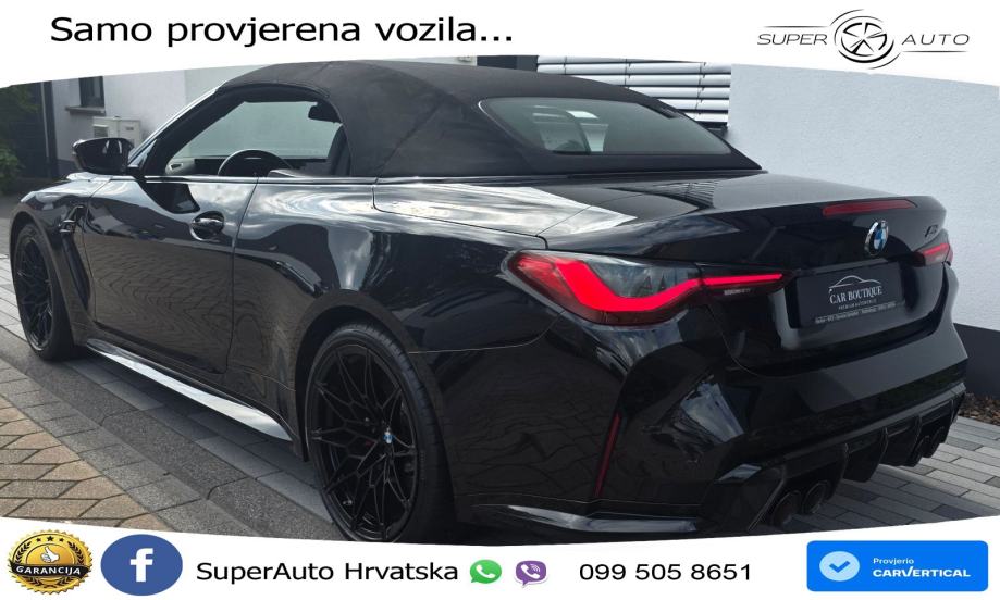BMW M4 Convertible Competition 3.0 (510 KS) xDrive Steptronic LED+GR S, fotografija 12
