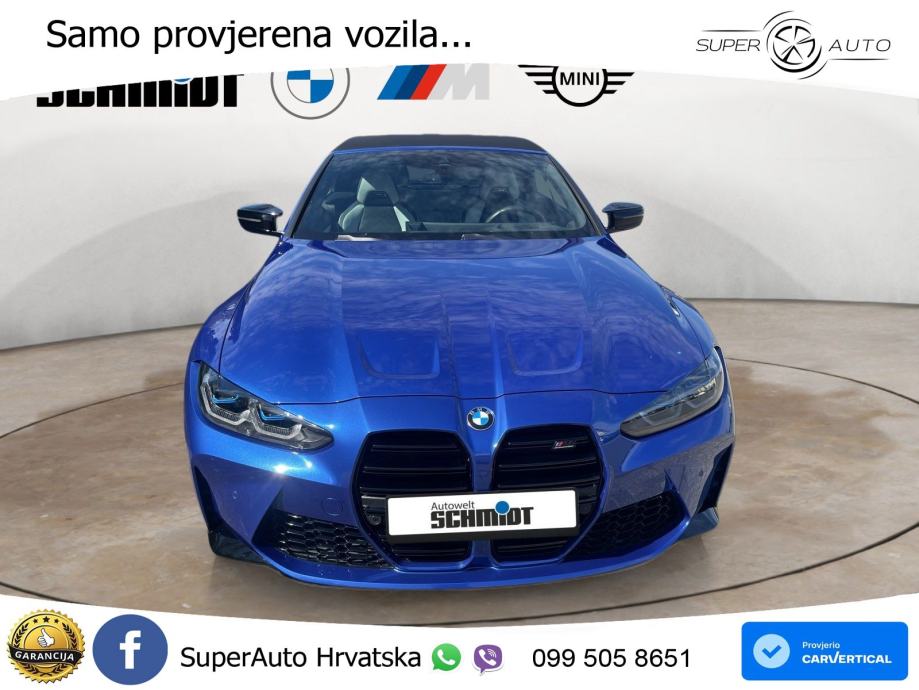 BMW M4 Convertible Competition 3.0 (510 KS) xDrive Steptronic LED+GR S, fotografija 2