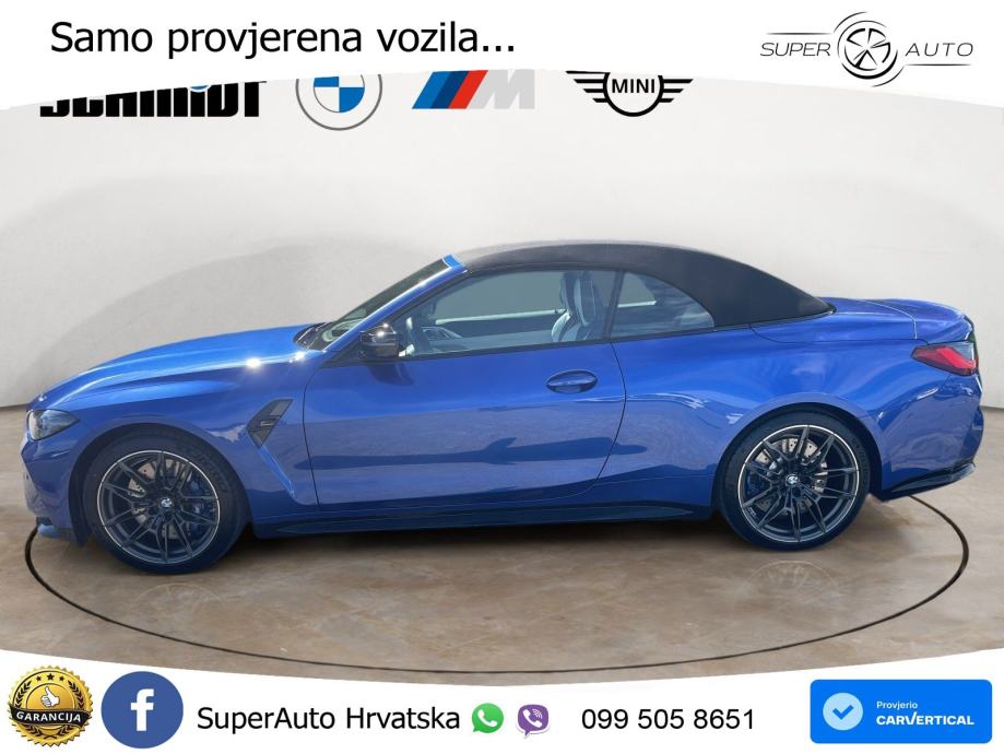 BMW M4 Convertible Competition 3.0 (510 KS) xDrive Steptronic LED+GR S, fotografija 3
