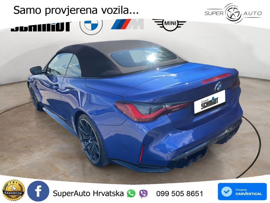 BMW M4 Convertible Competition 3.0 (510 KS) xDrive Steptronic LED+GR S, fotografija 4