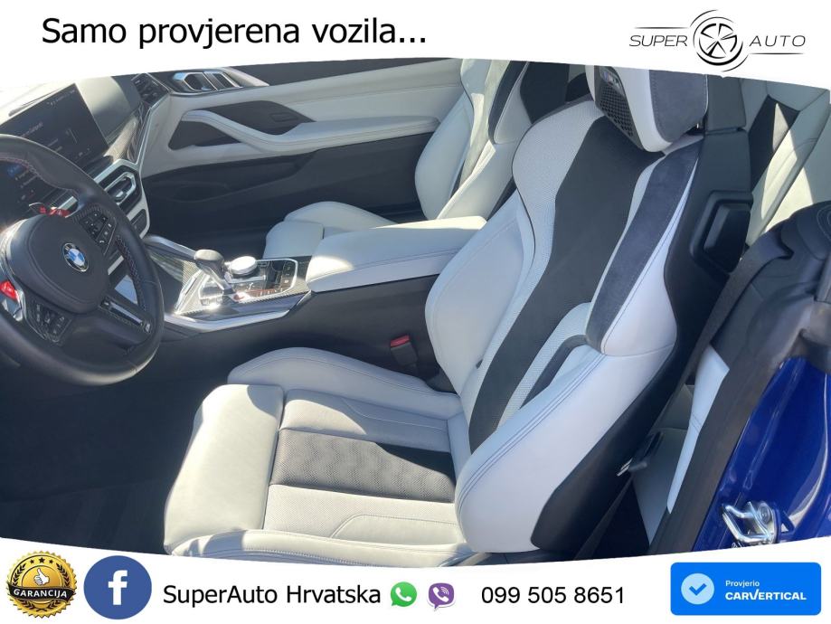 BMW M4 Convertible Competition 3.0 (510 KS) xDrive Steptronic LED+GR S, fotografija 12