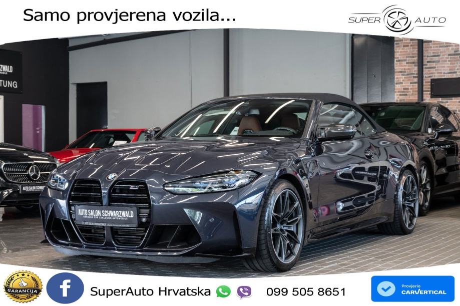 BMW M4 Convertible Competition 3.0 (510 KS) xDrive Steptronic, fotografija 2