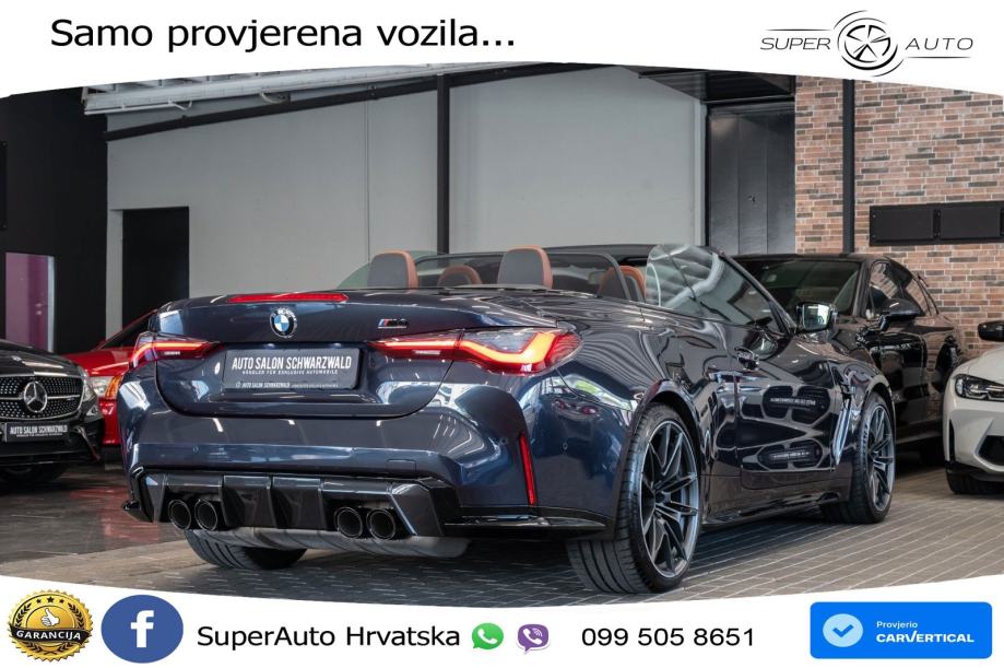 BMW M4 Convertible Competition 3.0 (510 KS) xDrive Steptronic, fotografija 8