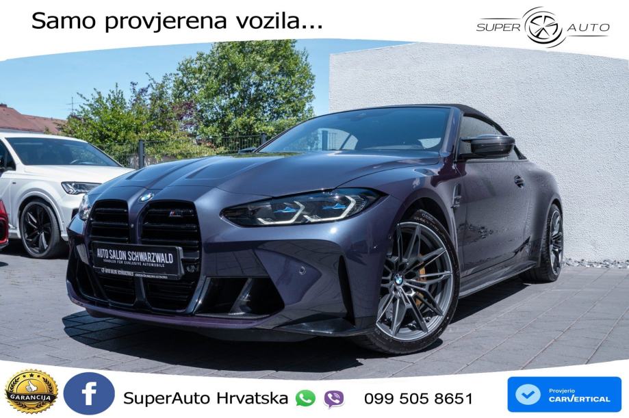 BMW M4 Convertible Competition 3.0 (510 KS) xDrive Steptronic, fotografija 11