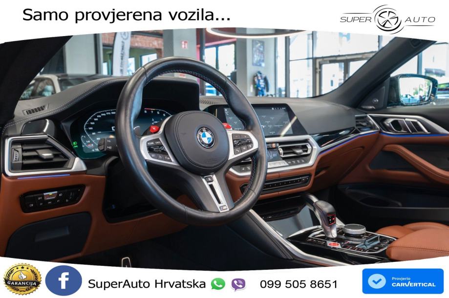 BMW M4 Convertible Competition 3.0 (510 KS) xDrive Steptronic, fotografija 16