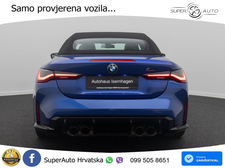 BMW M4 Convertible Competition 3.0 (510 KS) xDrive Steptronic, fotografija 8