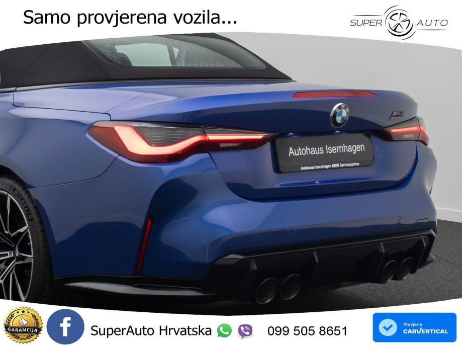 BMW M4 Convertible Competition 3.0 (510 KS) xDrive Steptronic, fotografija 14