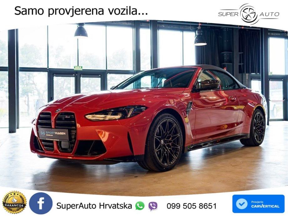 BMW M4 Convertible Competition 3.0 (530 KS) xDrive Steptronic LED+GR S, fotografija 2