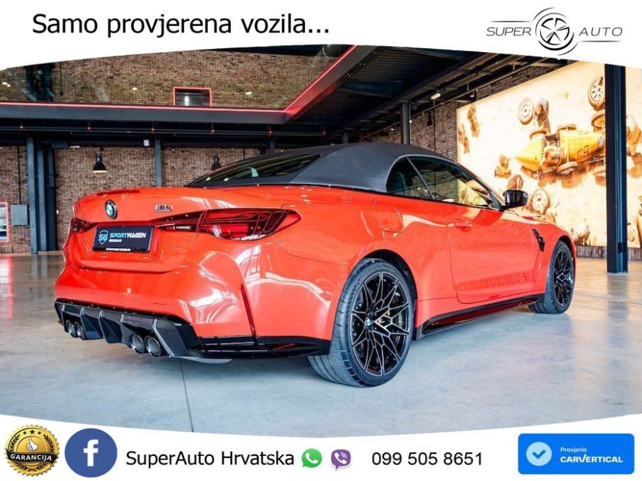 BMW M4 Convertible Competition 3.0 (530 KS) xDrive Steptronic LED+GR S, fotografija 5