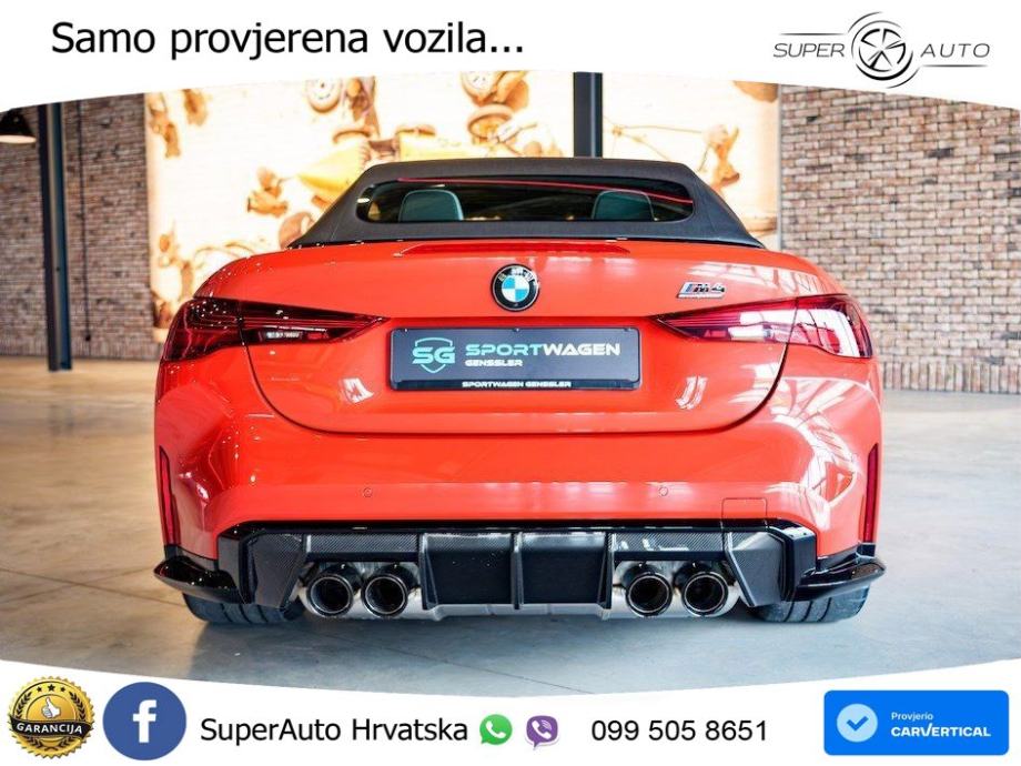BMW M4 Convertible Competition 3.0 (530 KS) xDrive Steptronic LED+GR S, fotografija 6