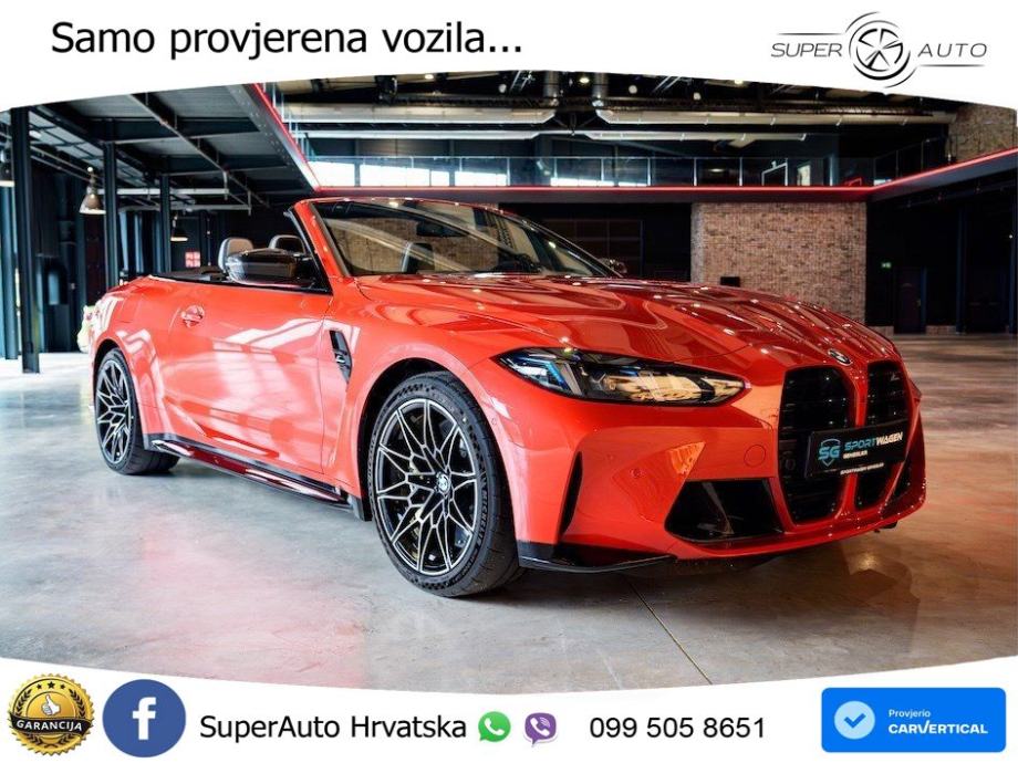 BMW M4 Convertible Competition 3.0 (530 KS) xDrive Steptronic LED+GR S, fotografija 7
