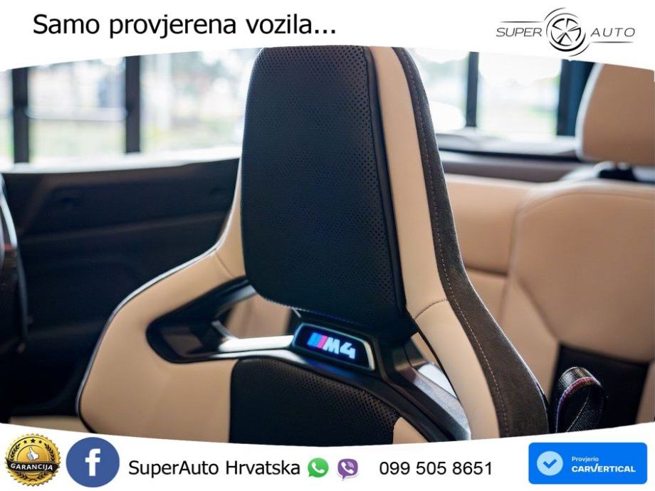 BMW M4 Convertible Competition 3.0 (530 KS) xDrive Steptronic LED+GR S, fotografija 13