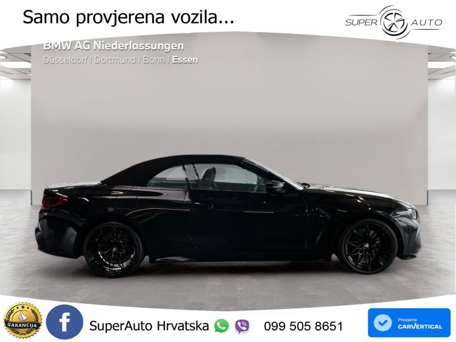 BMW M4 Convertible Competition 3.0 (530 KS) xDrive Steptronic, fotografija 3