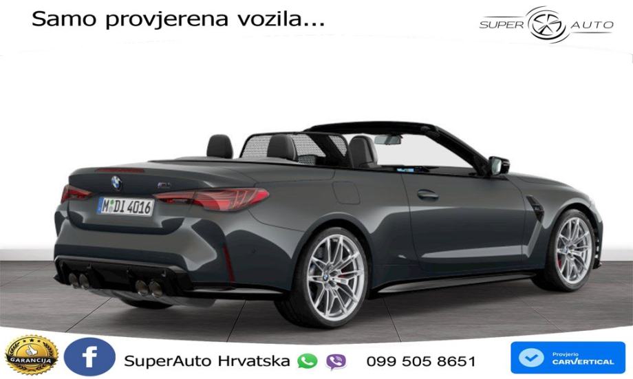 BMW M4 Convertible Competition 3.0 (530 KS) xDrive Steptronic, fotografija 2