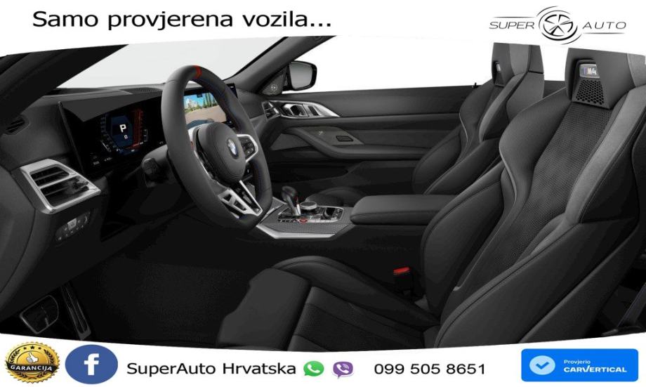 BMW M4 Convertible Competition 3.0 (530 KS) xDrive Steptronic, fotografija 4