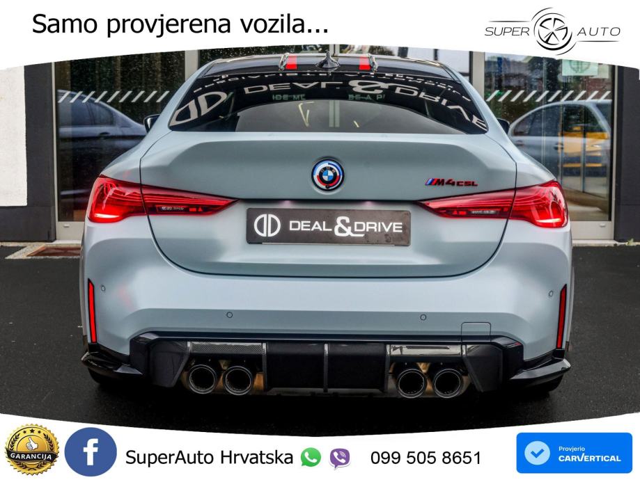 BMW M4 CS 3.0 (550 KS) Steptronic, fotografija 4