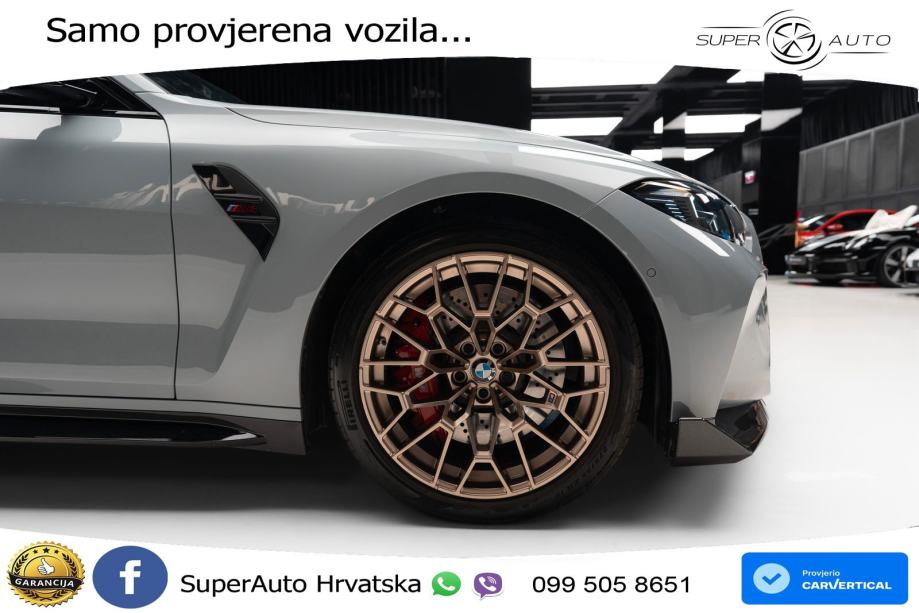 BMW M4 CS 3.0 (550 KS) xDrive Steptronic LED+GR SJED+ACC, fotografija 4