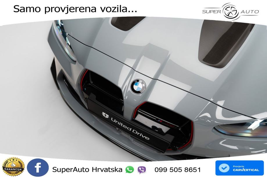 BMW M4 CS 3.0 (550 KS) xDrive Steptronic LED+GR SJED+ACC, fotografija 6