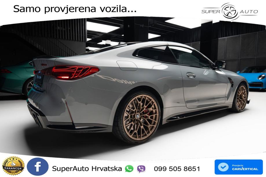 BMW M4 CS 3.0 (550 KS) xDrive Steptronic LED+GR SJED+ACC, fotografija 10