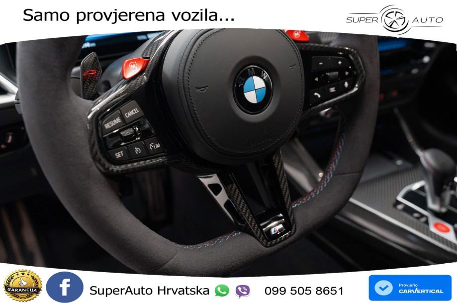 BMW M4 CS 3.0 (550 KS) xDrive Steptronic LED+GR SJED+ACC, fotografija 17