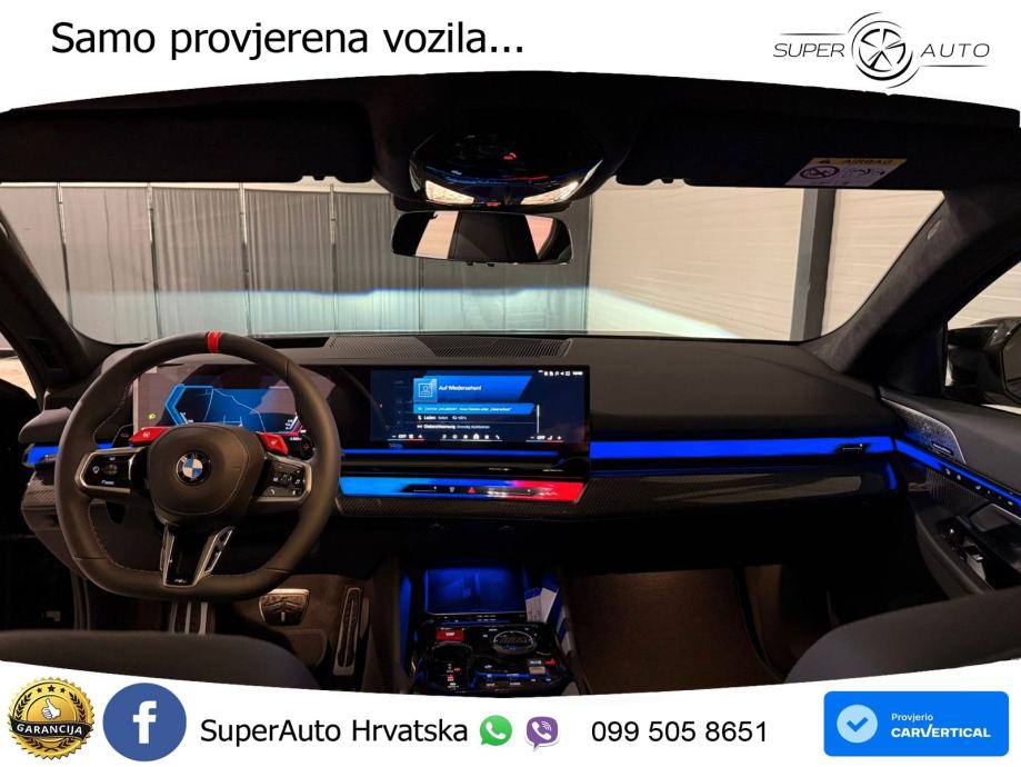 BMW M5 4.4 V8 (727 KS) xDrive Steptronic LED+GR SJED+ACC, fotografija 13