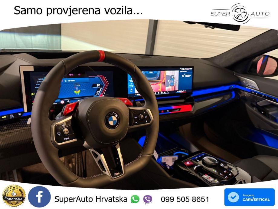 BMW M5 4.4 V8 (727 KS) xDrive Steptronic LED+GR SJED+ACC, fotografija 14