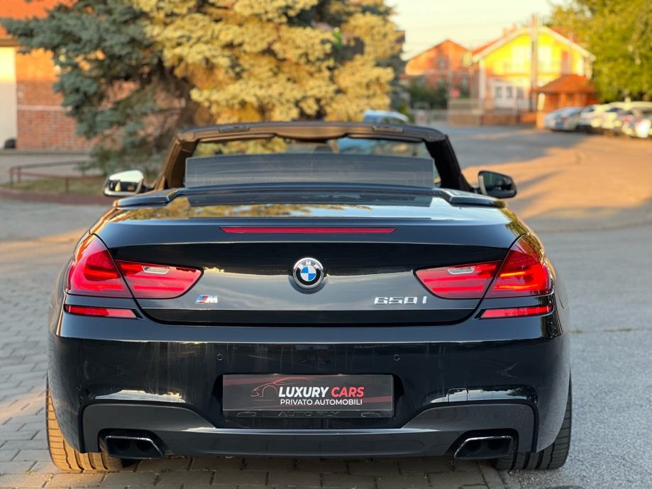 BMW M650i cabrio full max oprema head up,softclose,kamere, alu 20, 2011