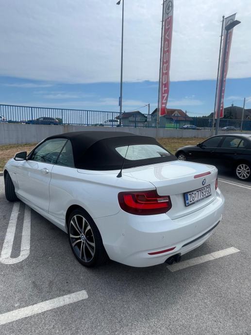 BMW 220d autom. Cabrio Sport, 190 KS, 112.000 km, prvi vlasnik, HR, fotografija 5