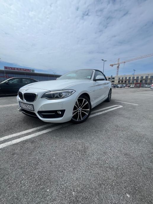 BMW 220d autom. Cabrio Sport, 190 KS, 112.000 km, prvi vlasnik, HR, fotografija 7