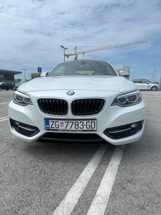 BMW 220d autom. Cabrio Sport, 190 KS, 112.000 km, prvi vlasnik, HR, fotografija 9