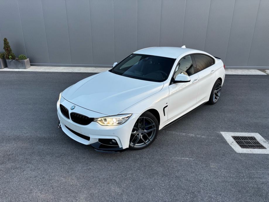 BMW serija 4 Gran Coupe 418d M paket Alkantara Head Up B47 motor, fotografija 4