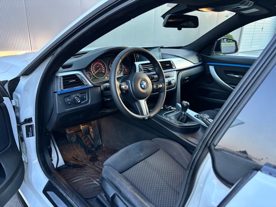 BMW serija 4 Gran Coupe 418d M paket Alkantara Head Up B47 motor, fotografija 8