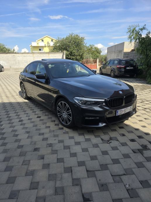BMW 520d M Sport/Kamera 360/Automatik/Šiber/Koža/Radari/Keyless, fotografija 6