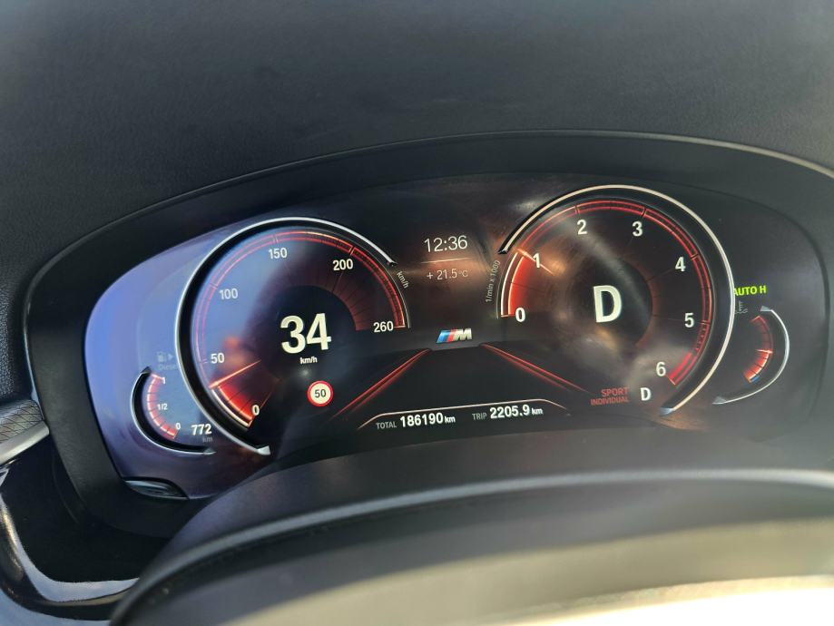 BMW 520d M Sport/Kamera 360/Automatik/Šiber/Koža/Radari/Keyless, fotografija 14